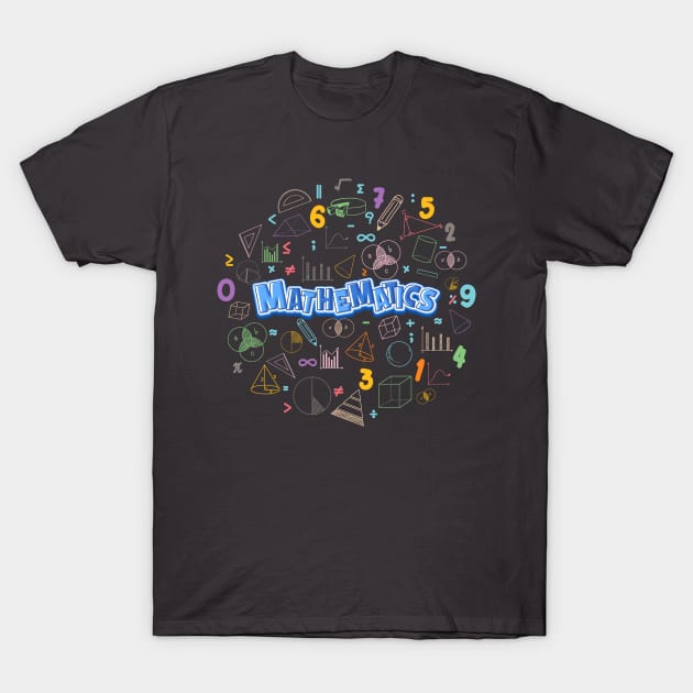 Mathematics T-Shirt by BTTGtees